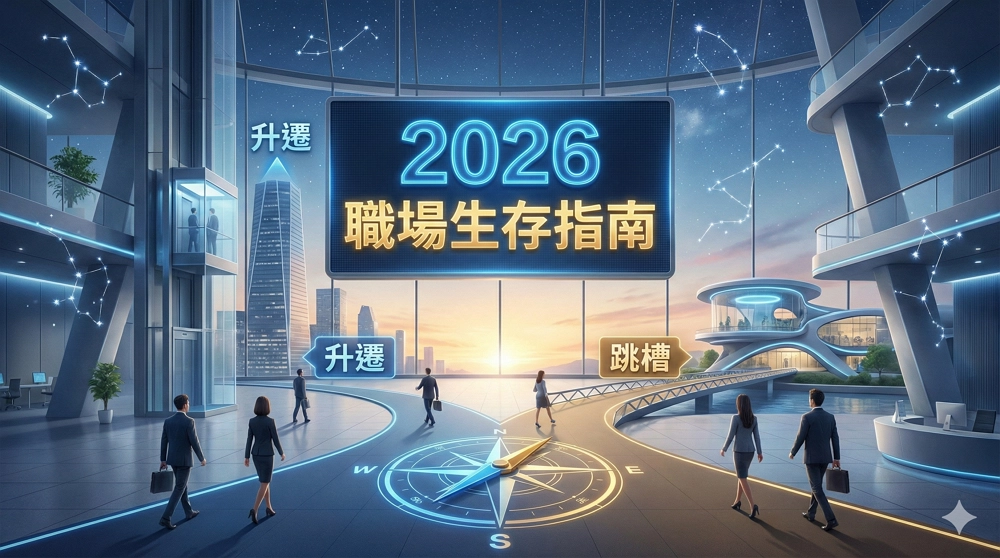 2026 職場生存指南：12 星座跳槽、升遷運勢全解析 封面