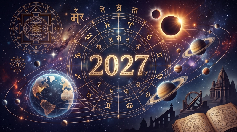 2027吠陀占星大預測：行星運行揭示的全球趨勢與可能事件 封面