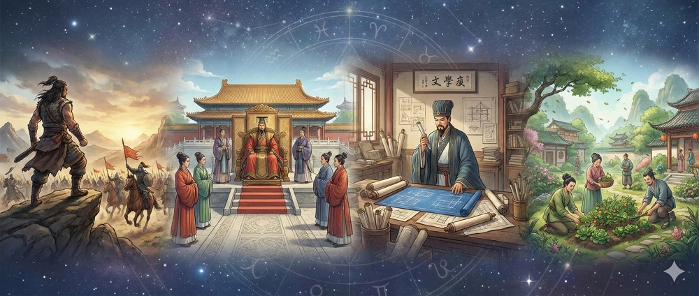 紫微斗數 14 主星性格圖鑑：你是開創型還是領導型？ 封面